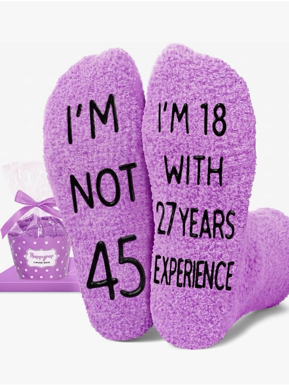 New I’m Not 45 Funny Sock Gift Set